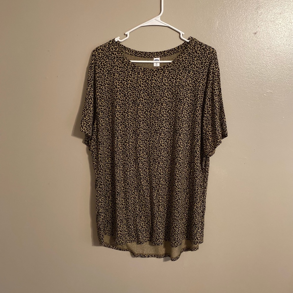Luxe Leopard Print Top